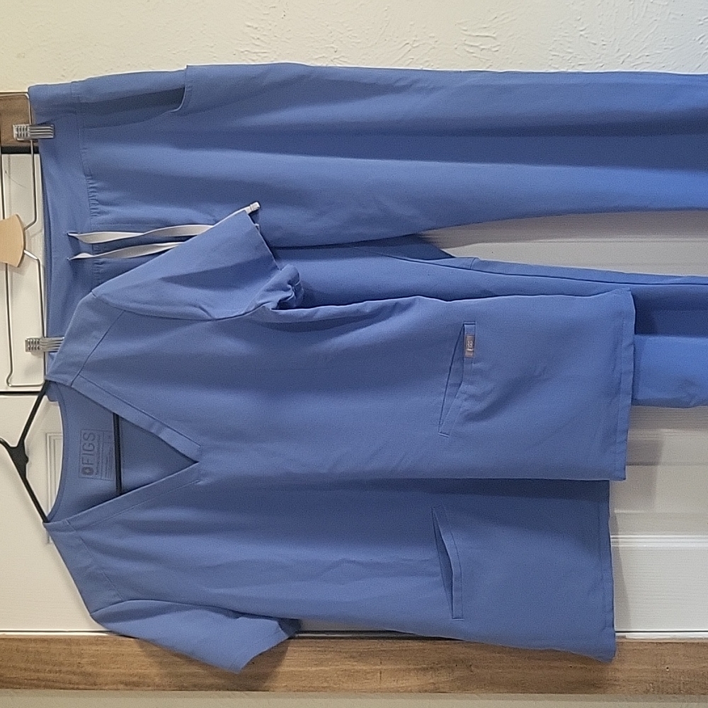 Figs scrub set Ceil Blue Medium